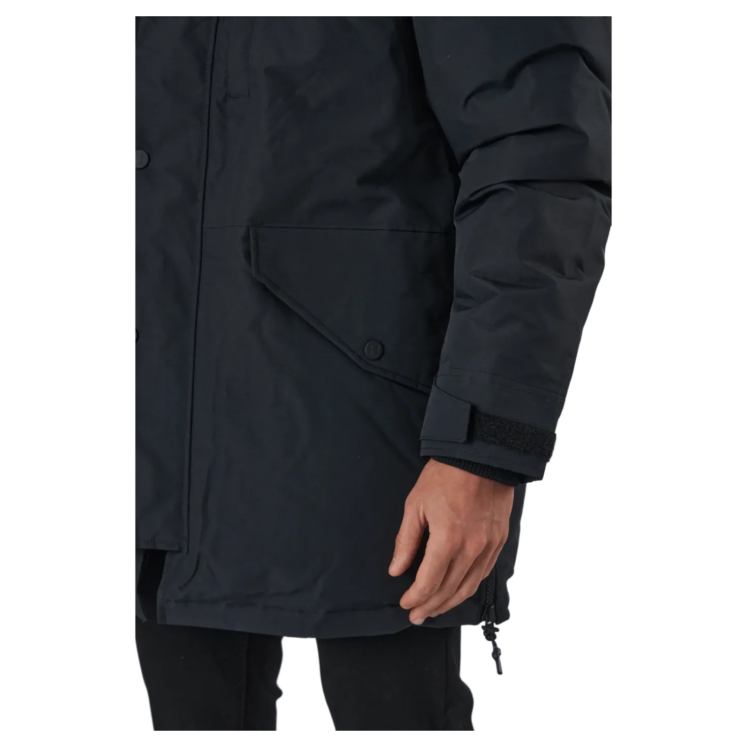 Caesarian Parka Black