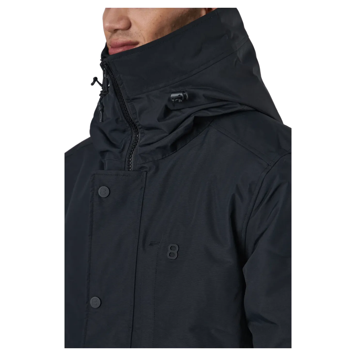 Caesarian Parka Black
