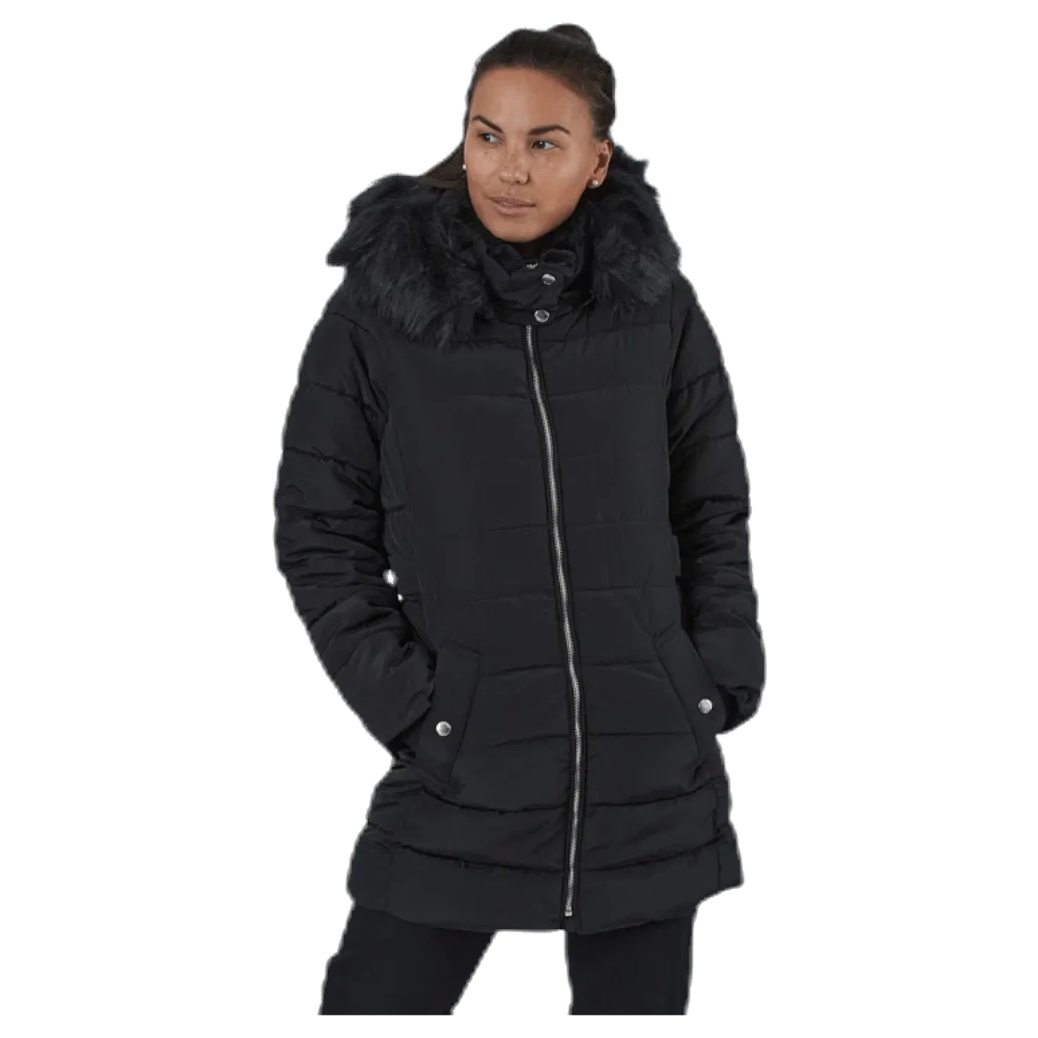 Camilla Quilted Coat Cc Otw Black