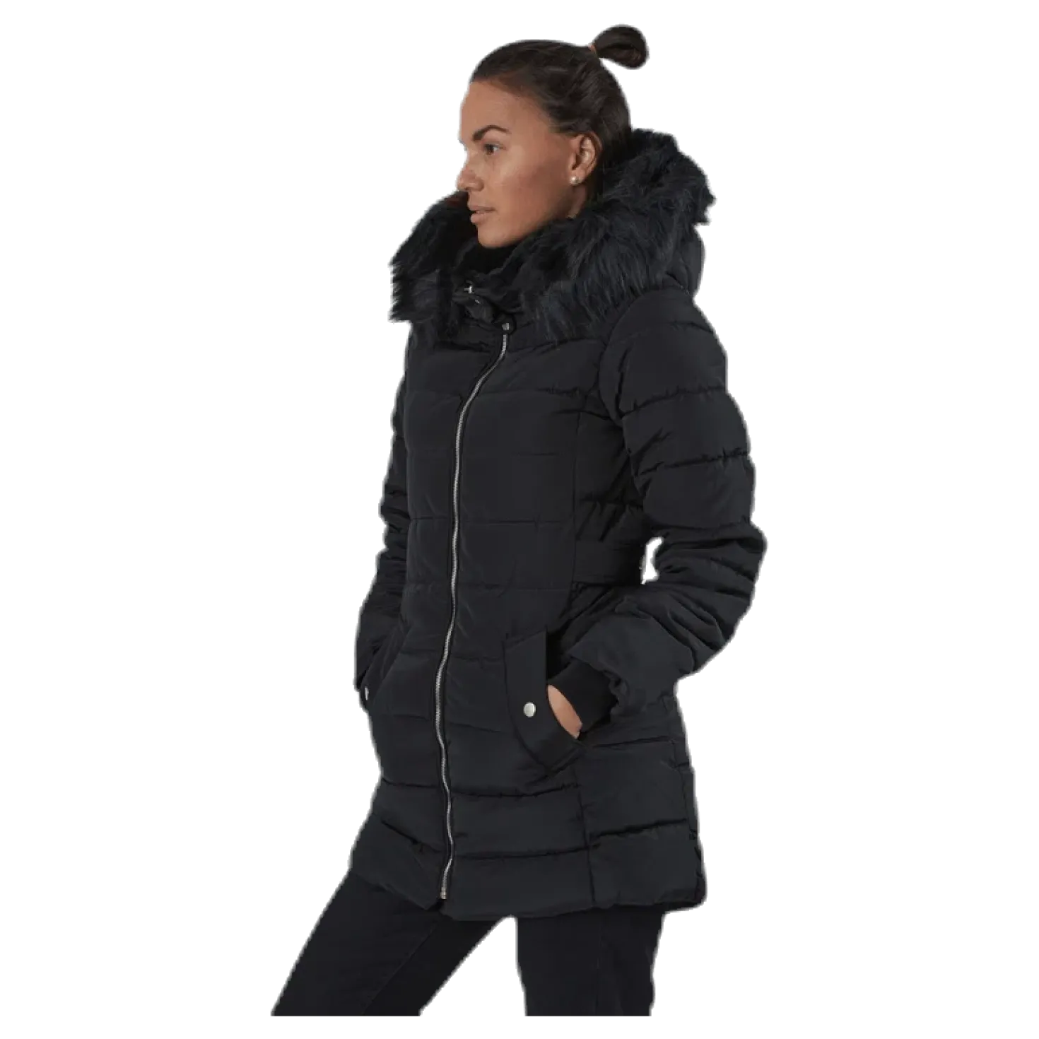 Camilla Quilted Coat Cc Otw Black