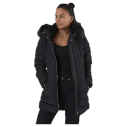 Camilla Quilted Coat Cc Otw Black