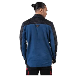 Camo Fleece Jacket Blue