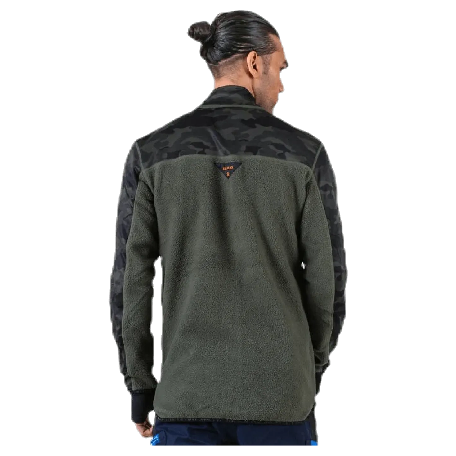 Camo Fleece Jacket Green
