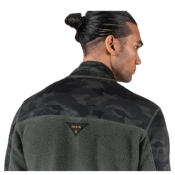 Camo Fleece Jacket Green
