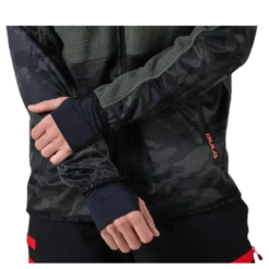 Camo Fleece Jacket Green