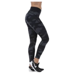 Camo High Tights Black