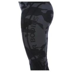 Camo High Tights Black