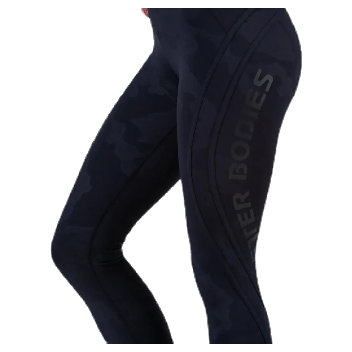 Camo High Tights Patterned/Black