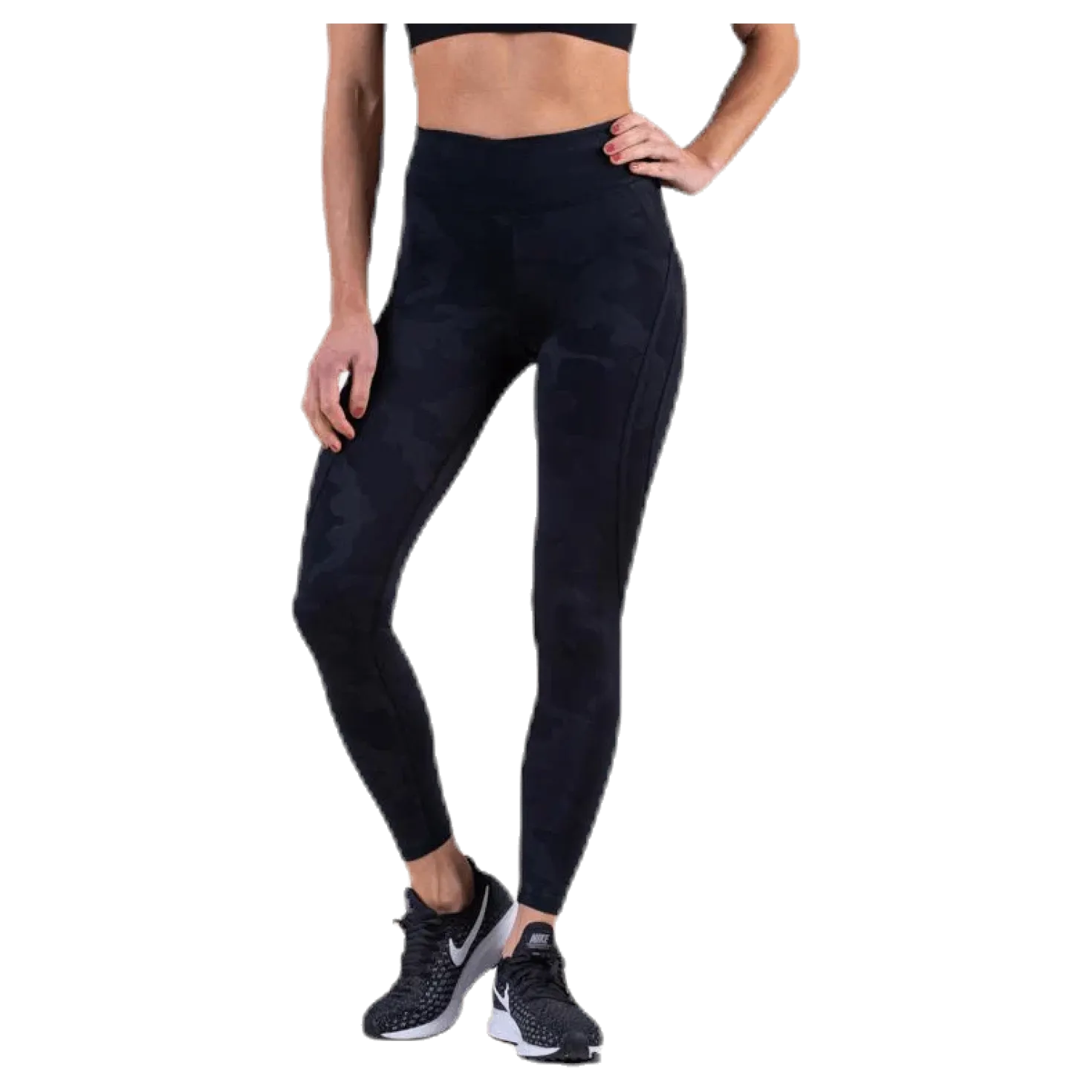 Camo High Tights Patterned/Black