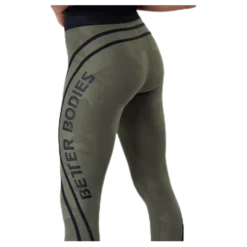 Camo High Tights Patterned/Green