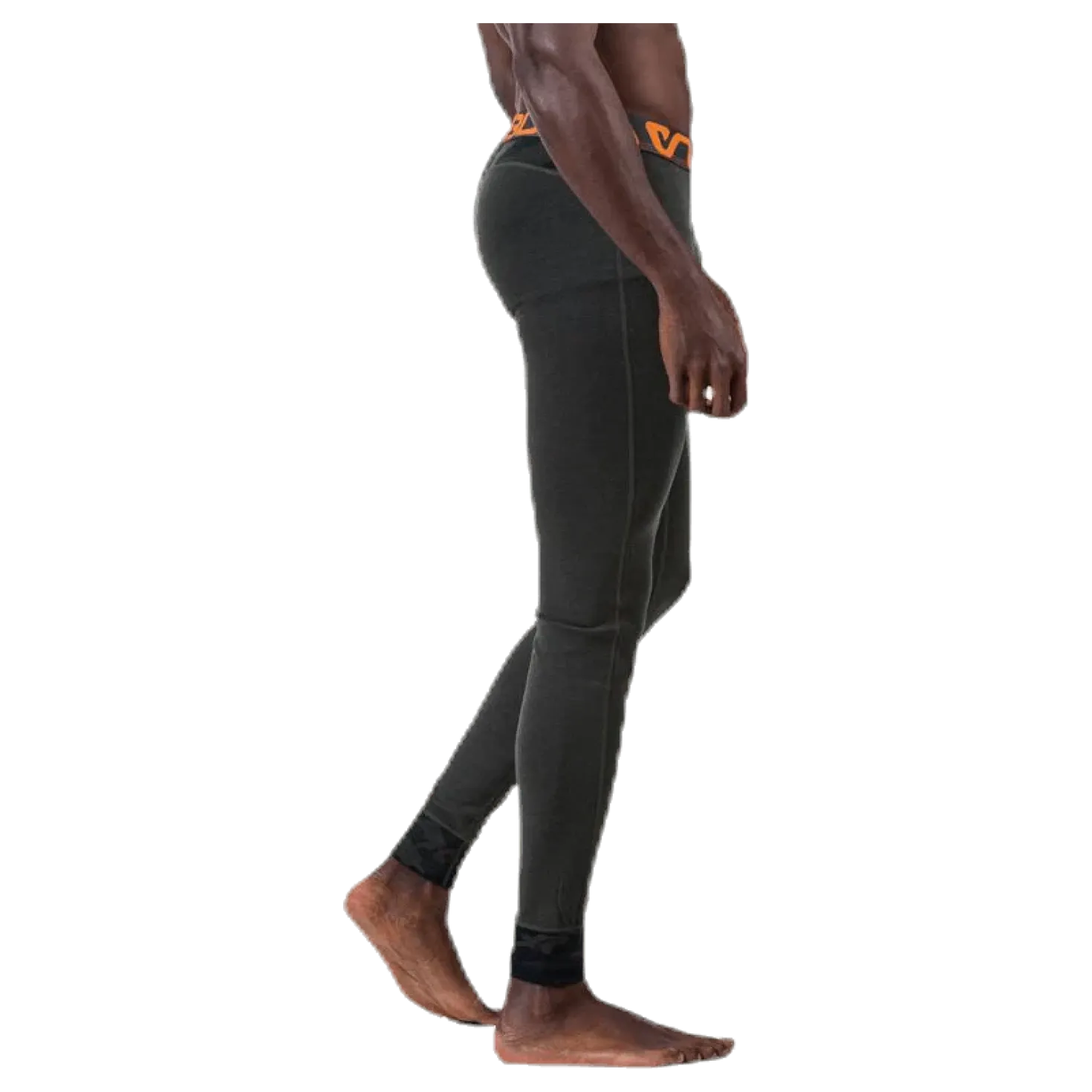 Camo Merino Solid Wool Pants Green