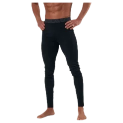 Camo Merino Wool Pants Black