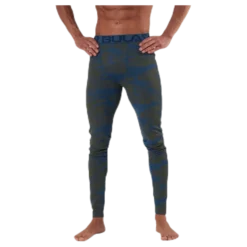 Camo Merino Wool Pants Blue/Green