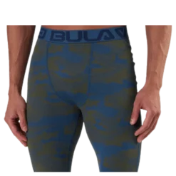 Camo Merino Wool Pants Blue/Green