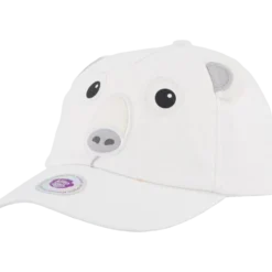 Cap Polarbear White Small