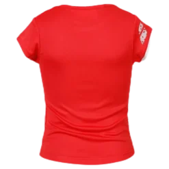 Cap Sleeve Top Performance Red