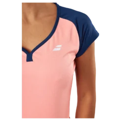 Cap Sleeve Top Play Fluo Red