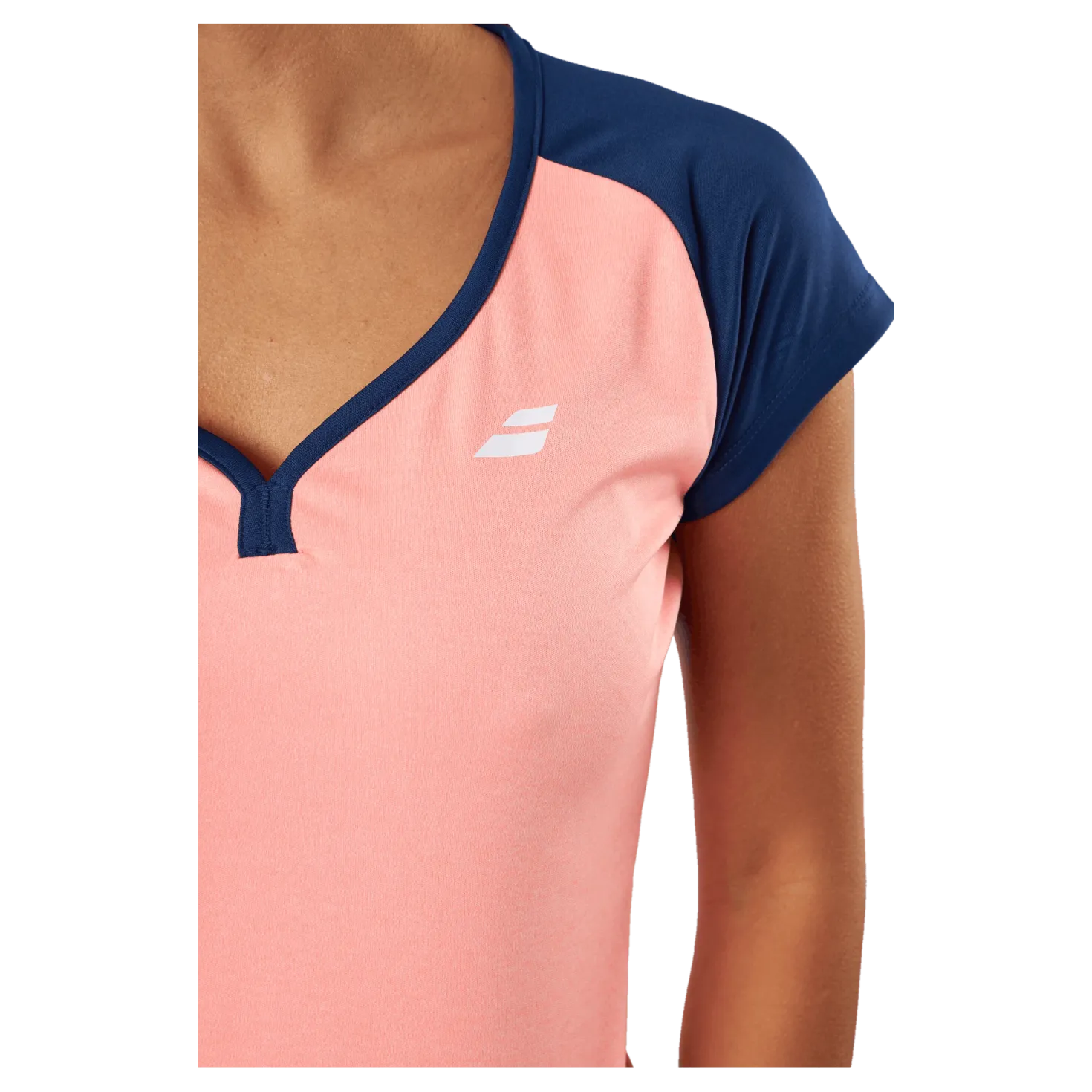 Cap Sleeve Top Play Fluo Red