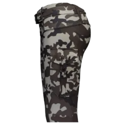 Cargo Camo Stealth Leggings Dark Grey