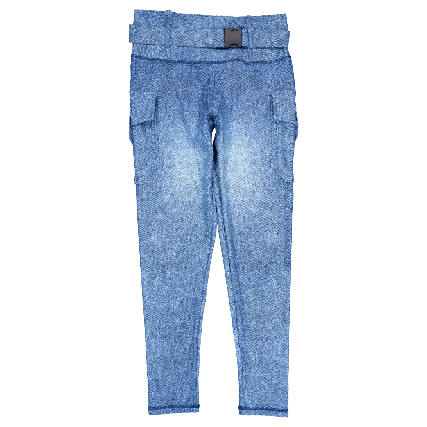 Cargo Leggings Denim Denim