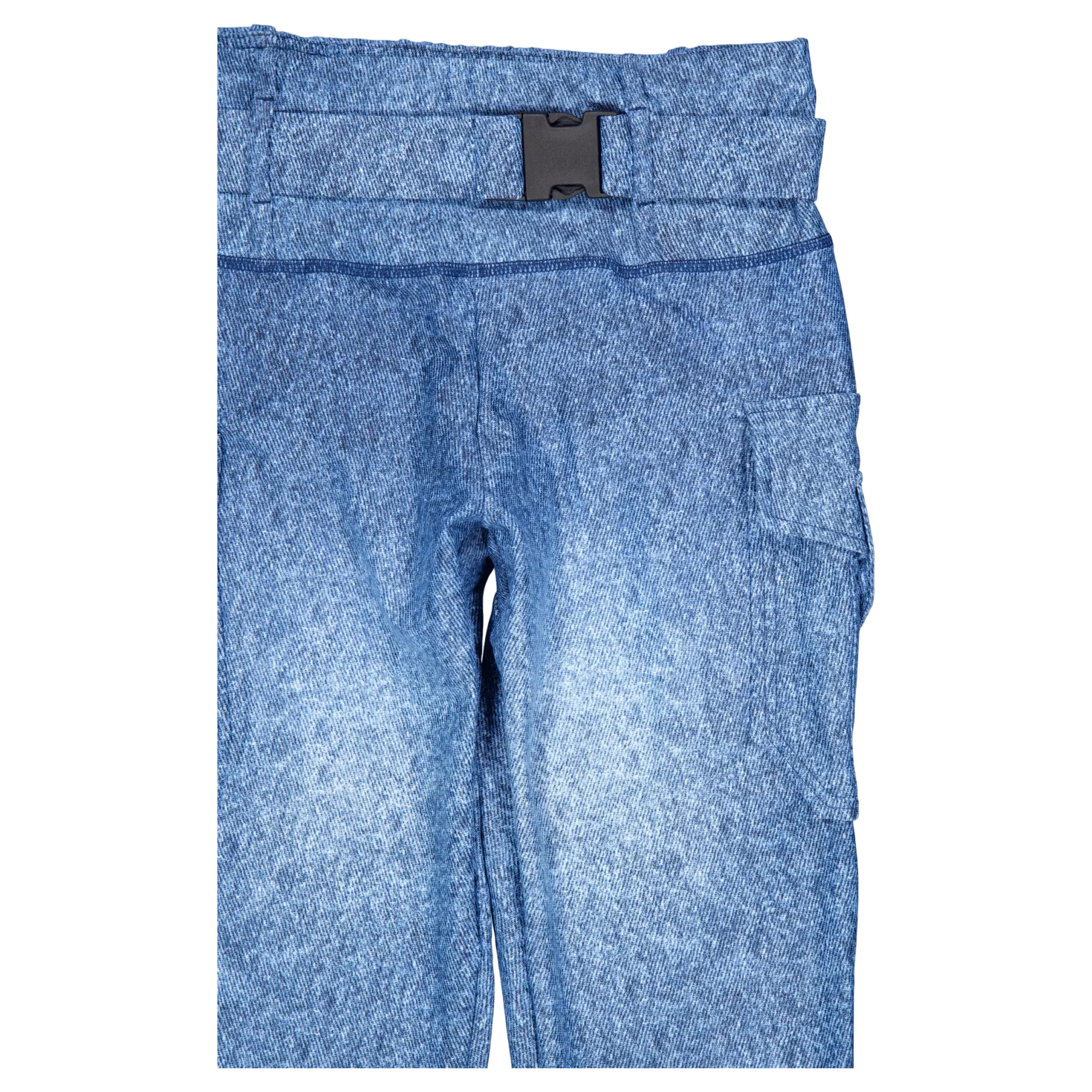 Cargo Leggings Denim Denim