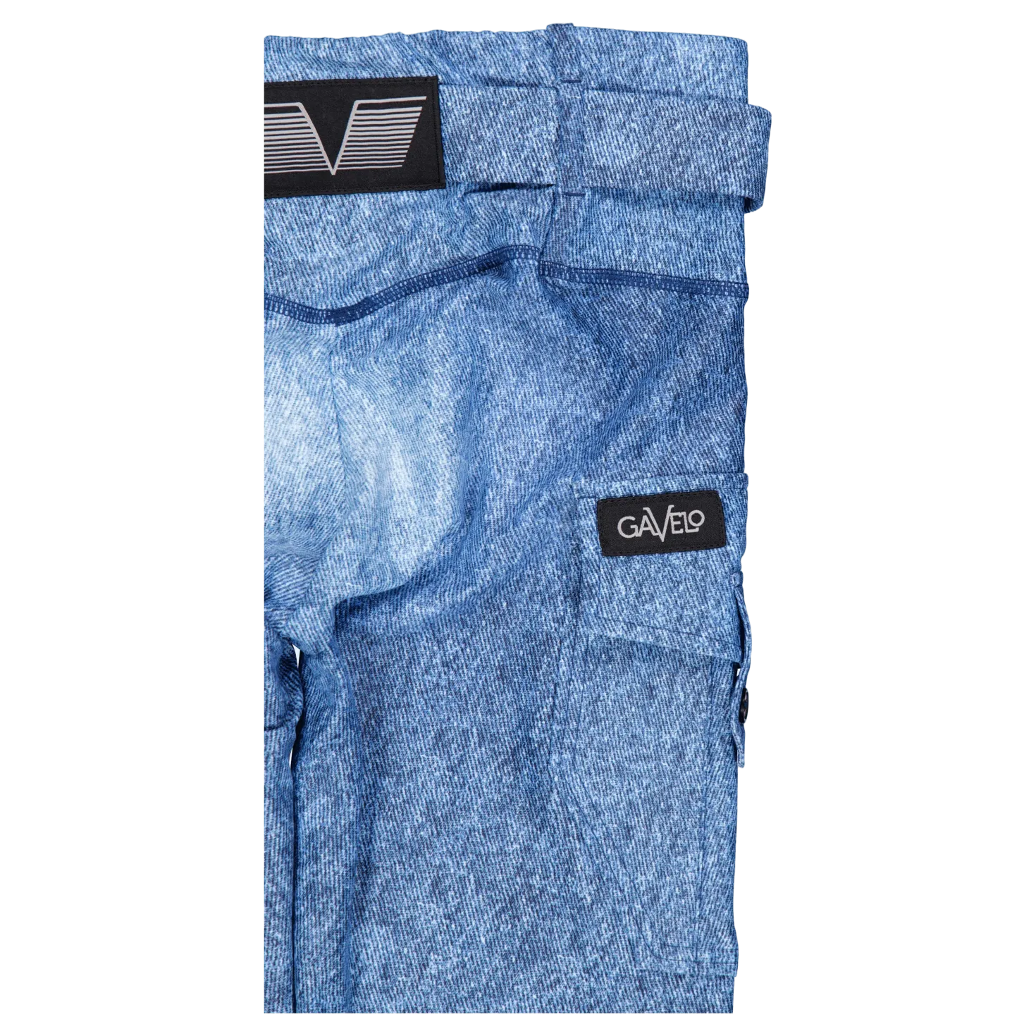 Cargo Leggings Denim Denim