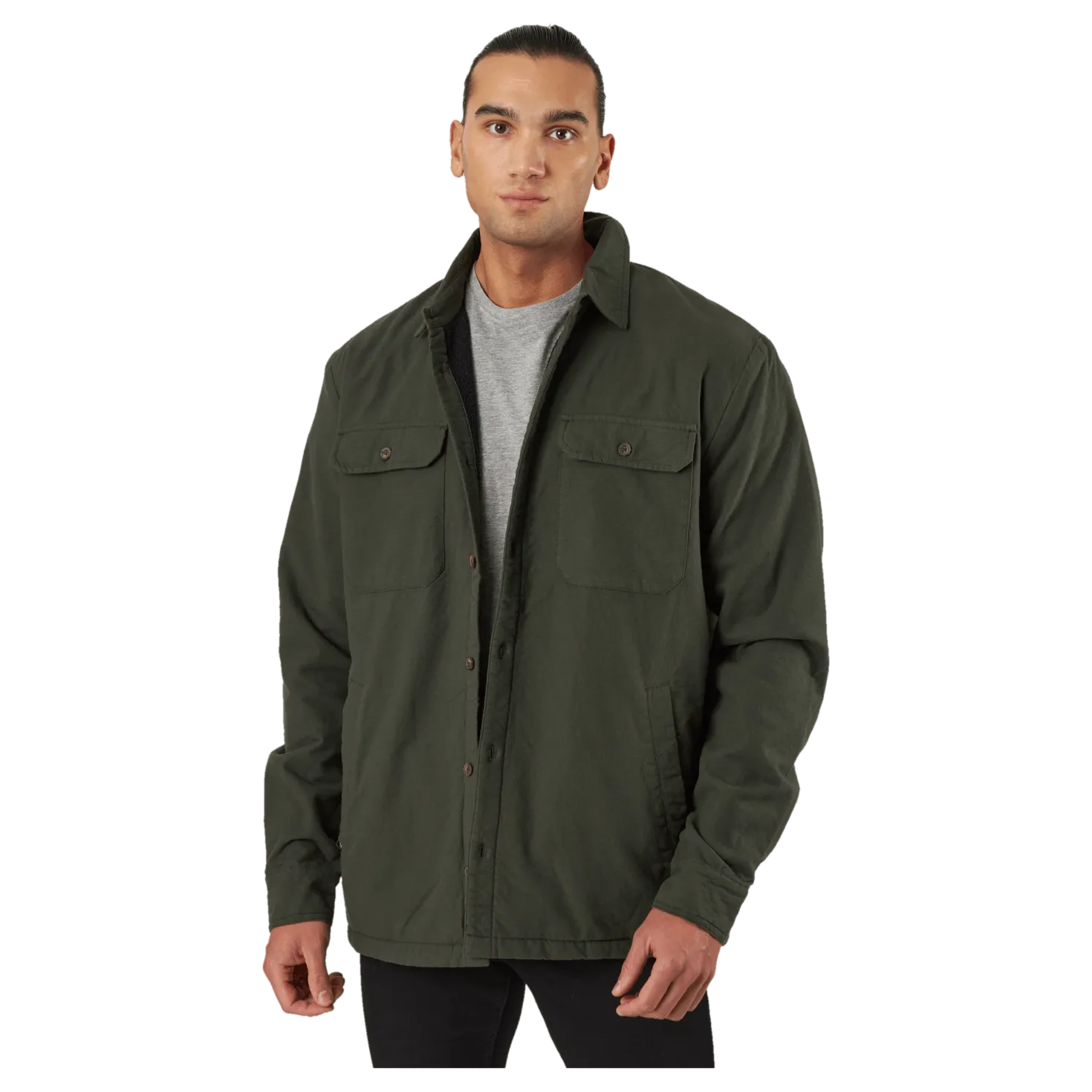 Cargo Shirt Jkt M Dark Khaki