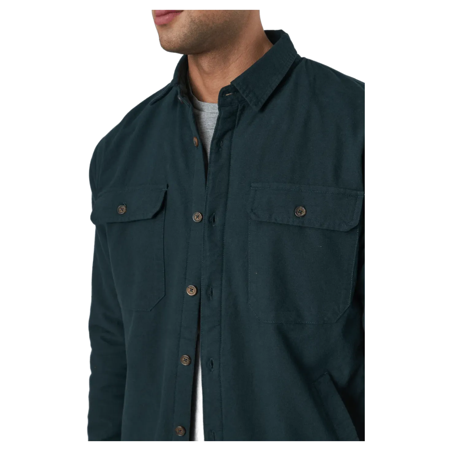 Cargo Shirt Jkt M Khaki