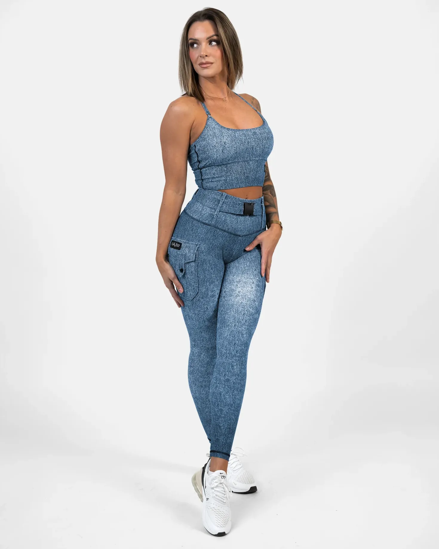 Cargo Top Denim Denim