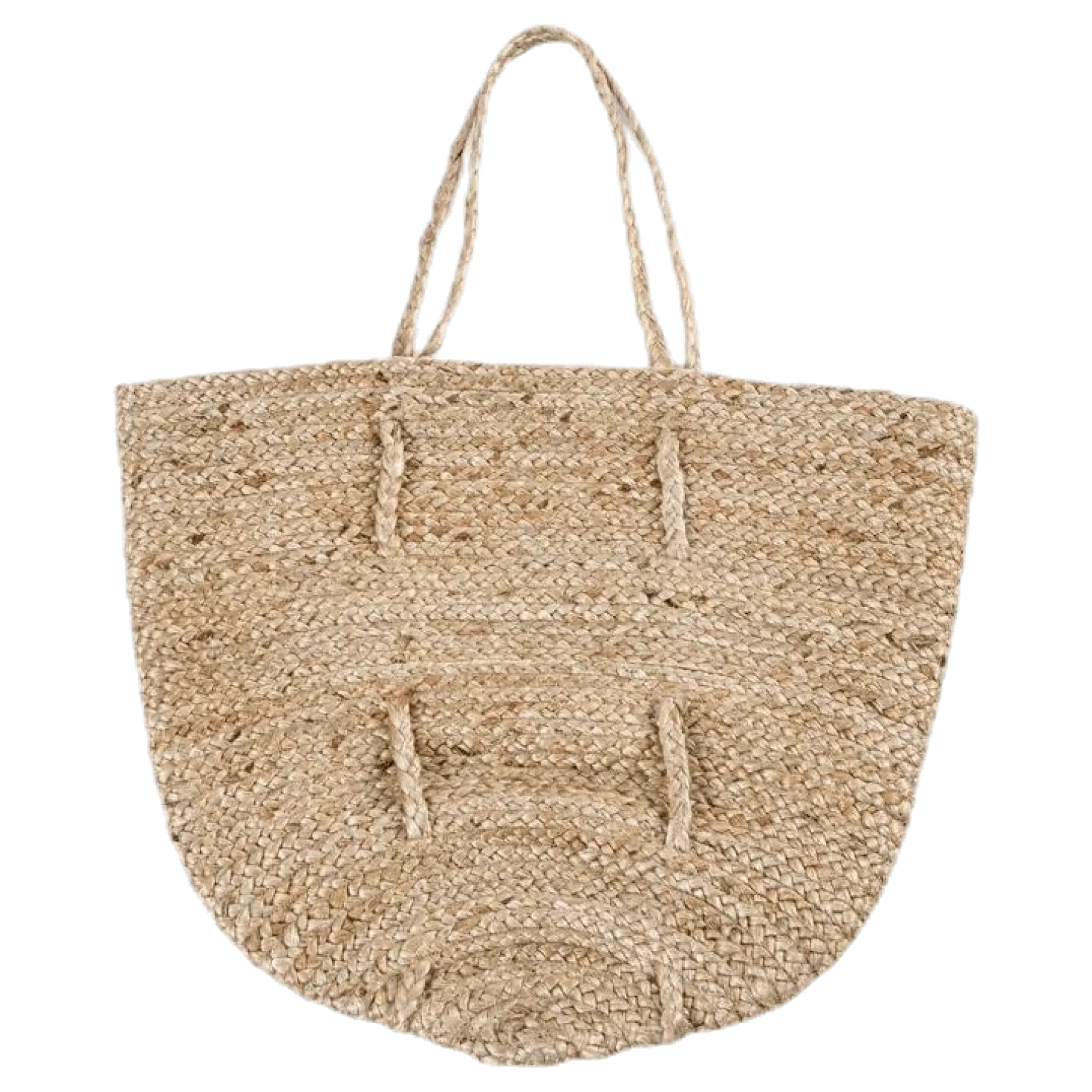 Carmen Jute Shopper Bag Beige