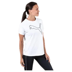 Cat Tee White
