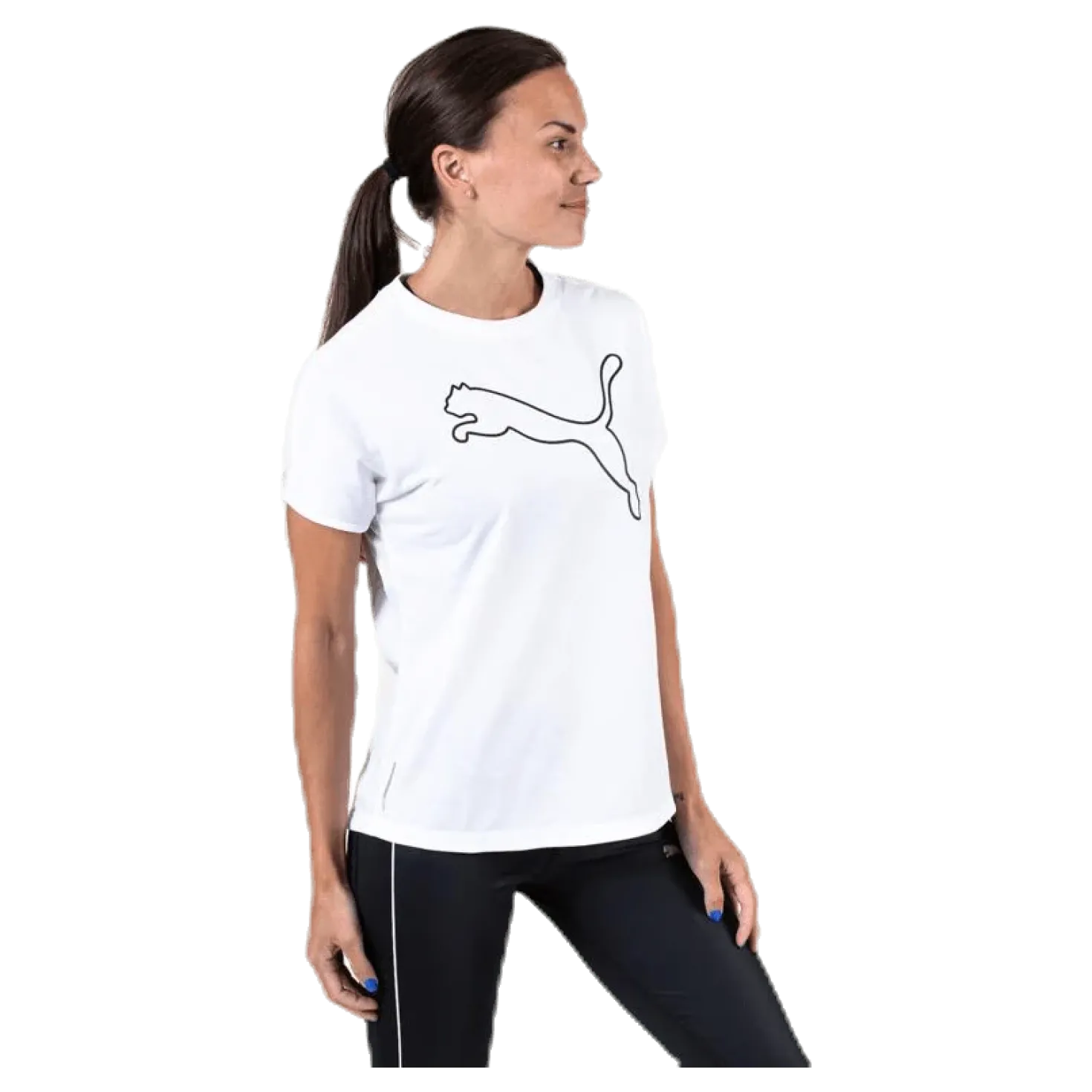 Cat Tee White