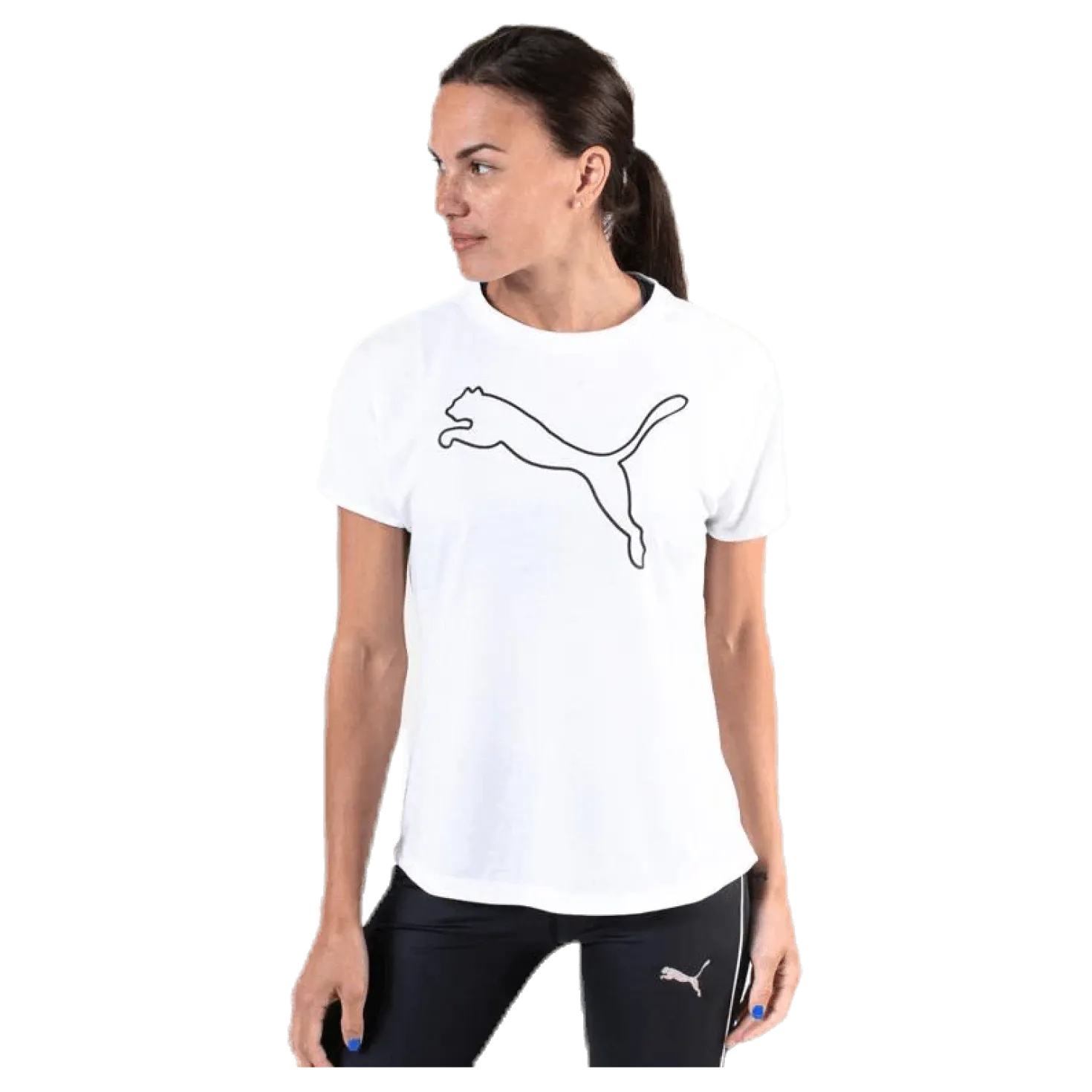 Cat Tee White