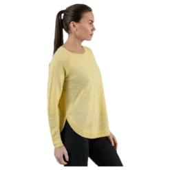 Caviar L/S Pullover Knt Yellow