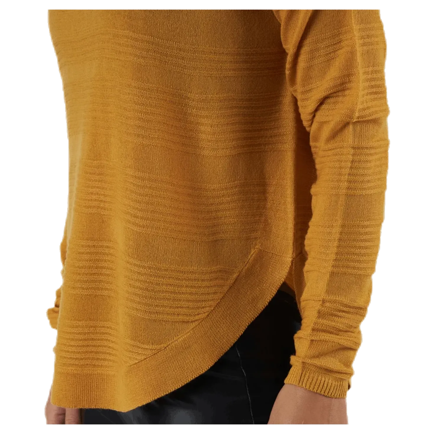Caviar L/S Pullover Knt Yellow