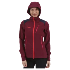Cecilie Mountaineering Jacket Grey/Red
