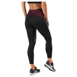 Chia Blocked Tights Red
