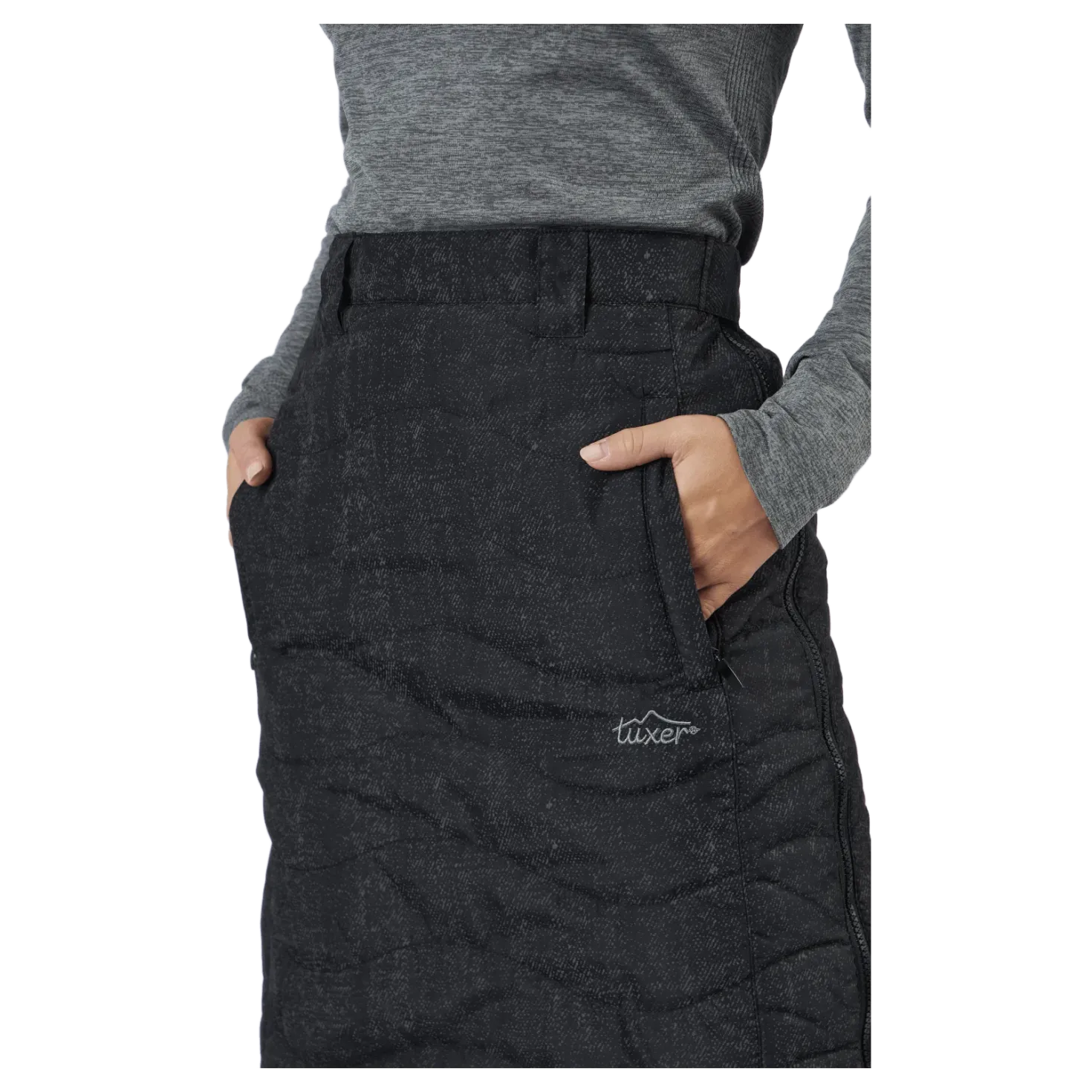 Chiara Skirt Reflective Print