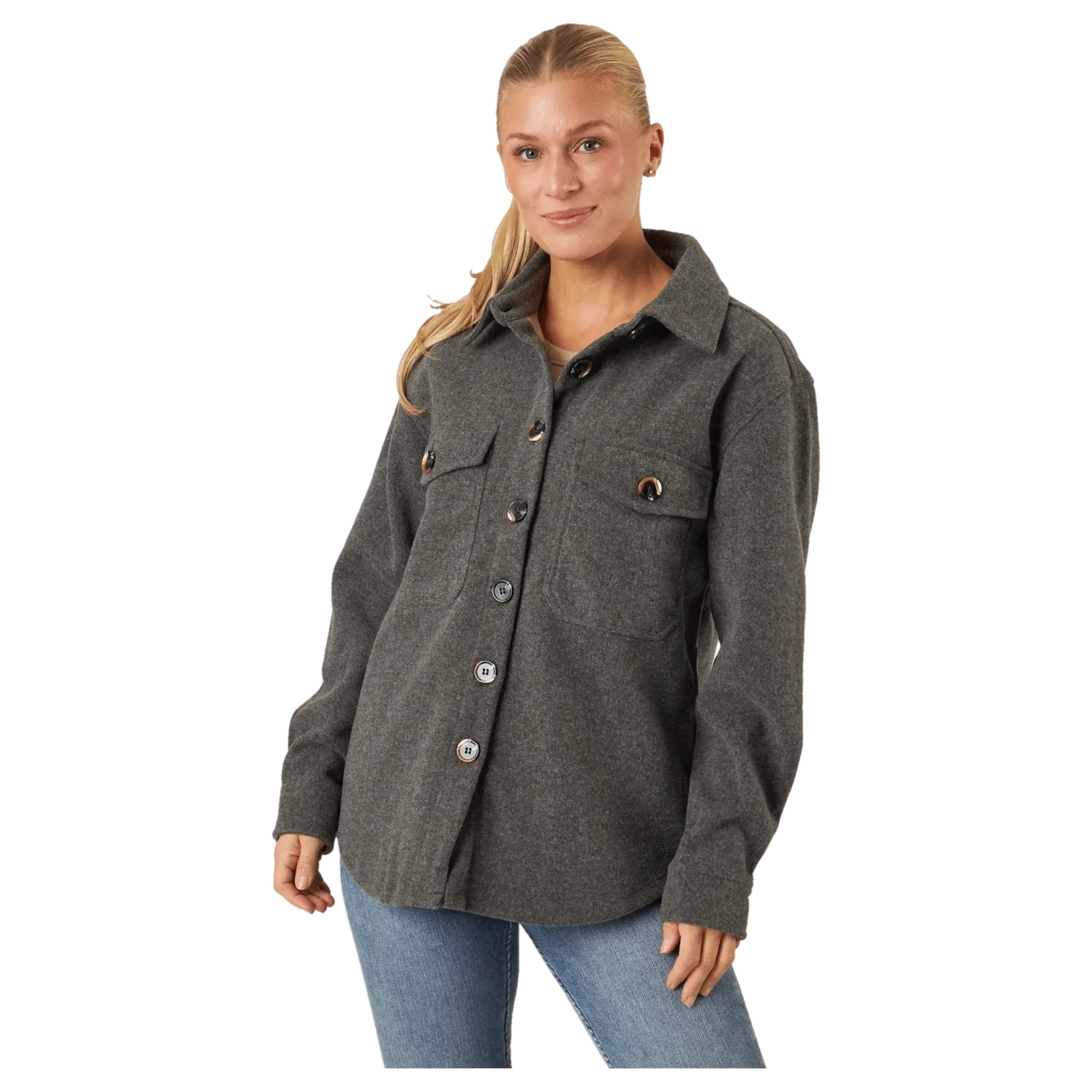 Cindy Reco Shirt Carbon