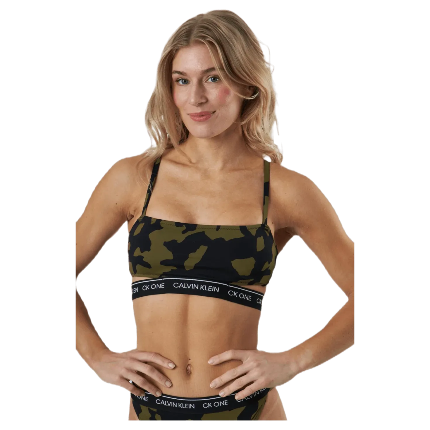 Ck One Wb-Bralette-Rp Patterned