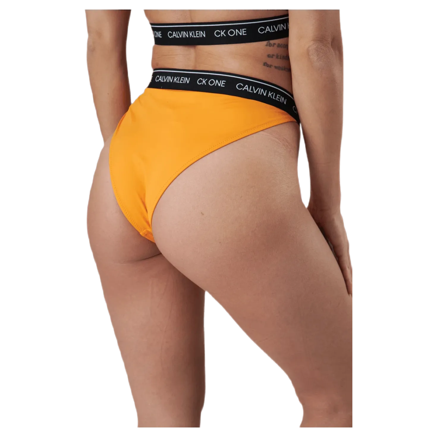 Ck One Wb-Tanga Bikini Bottom Orange