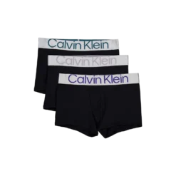Ckr Steel Cotton Trunk 3pk Black