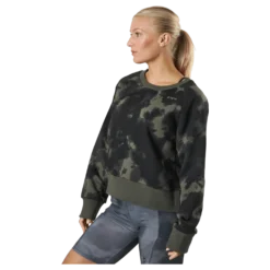 Clara Crewneck Cinder Tie Dye