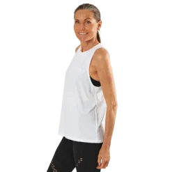 Clara Loose Singlet White
