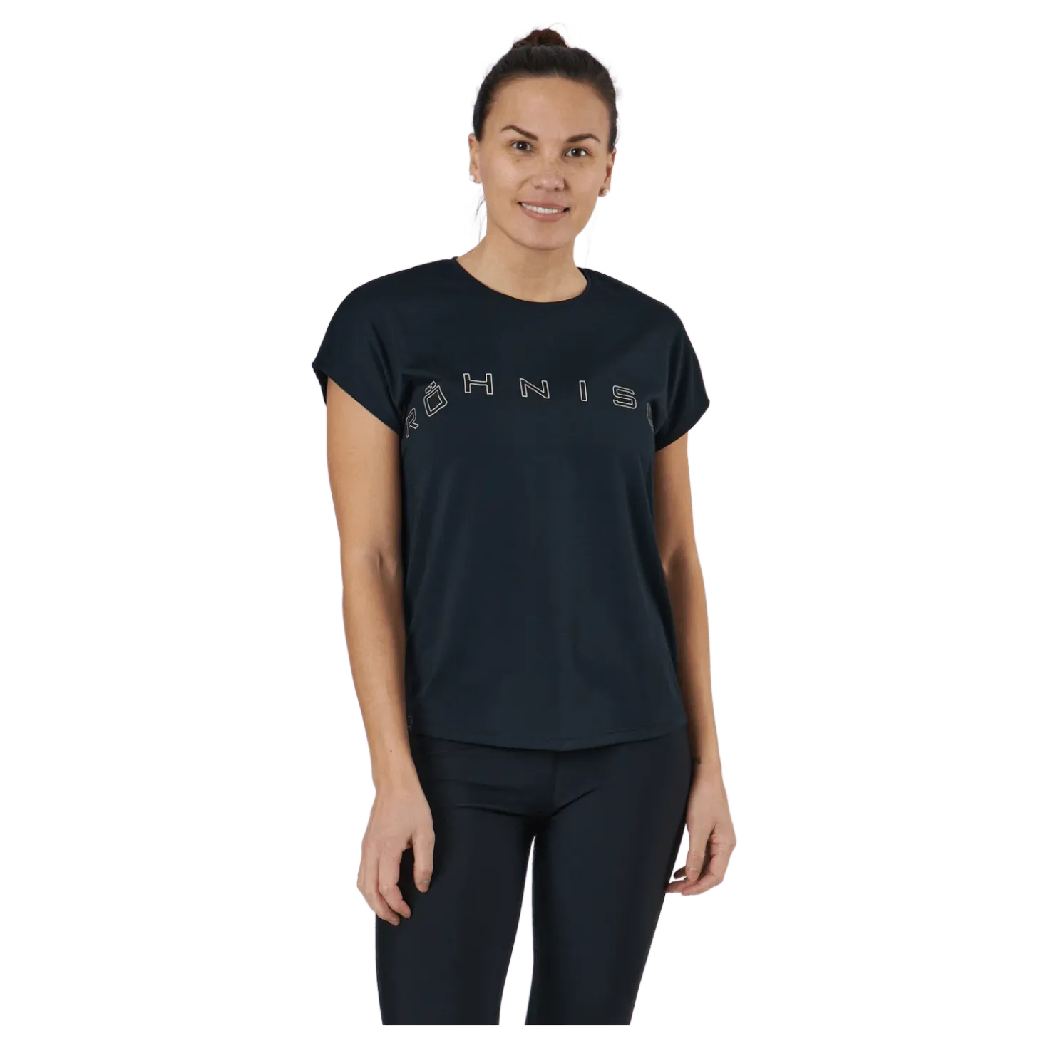 Clara Loose Tee Black