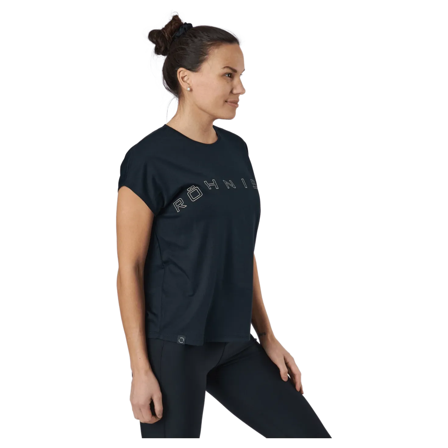 Clara Loose Tee Black