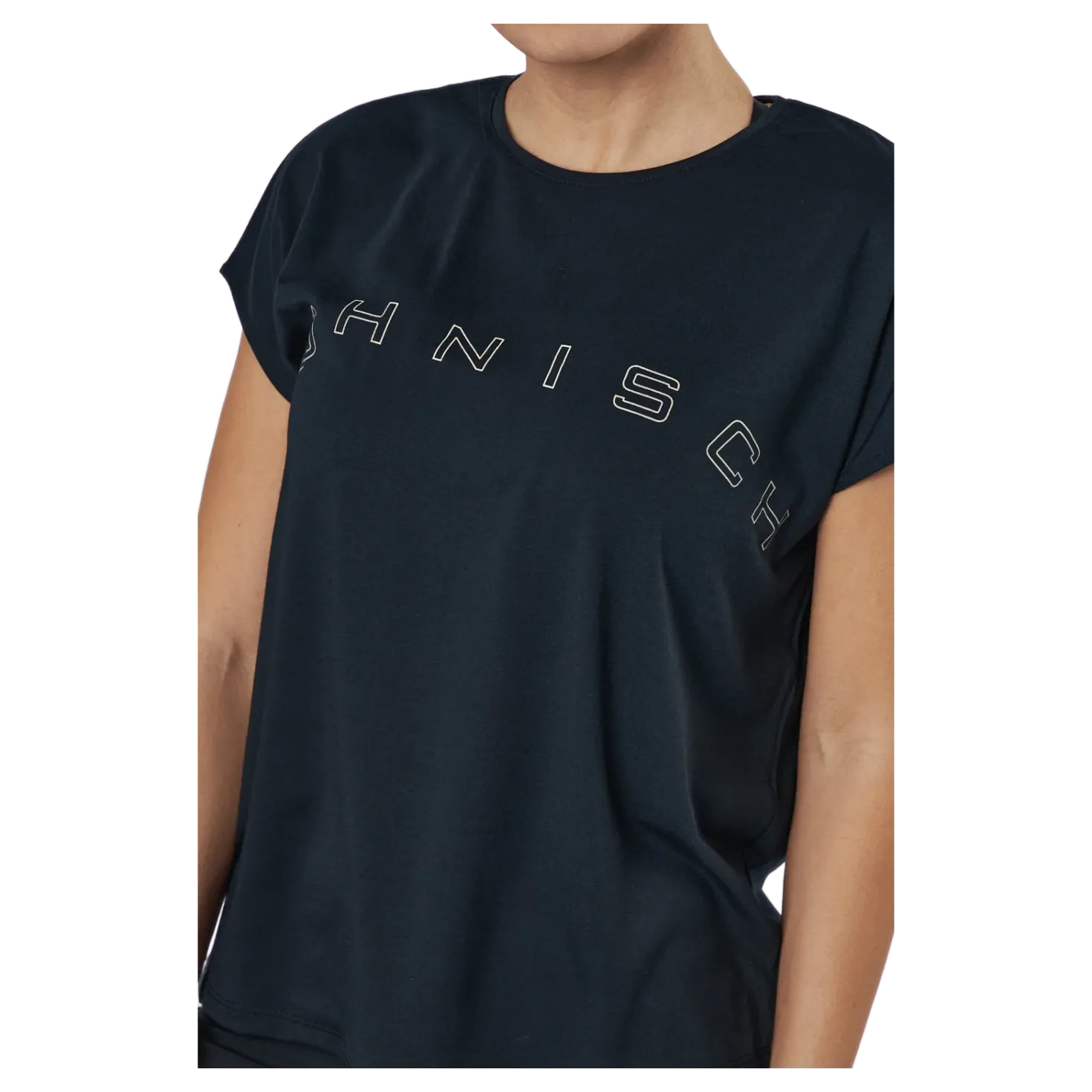 Clara Loose Tee Black