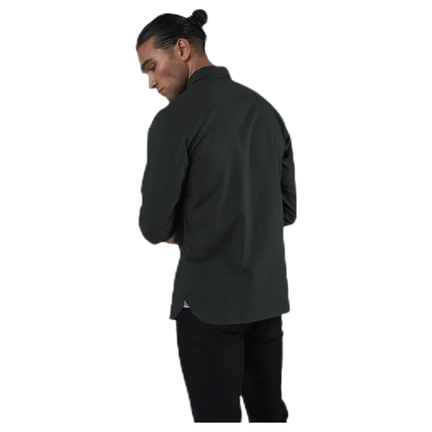 Classic Soft Oxford Shirt L/S Black