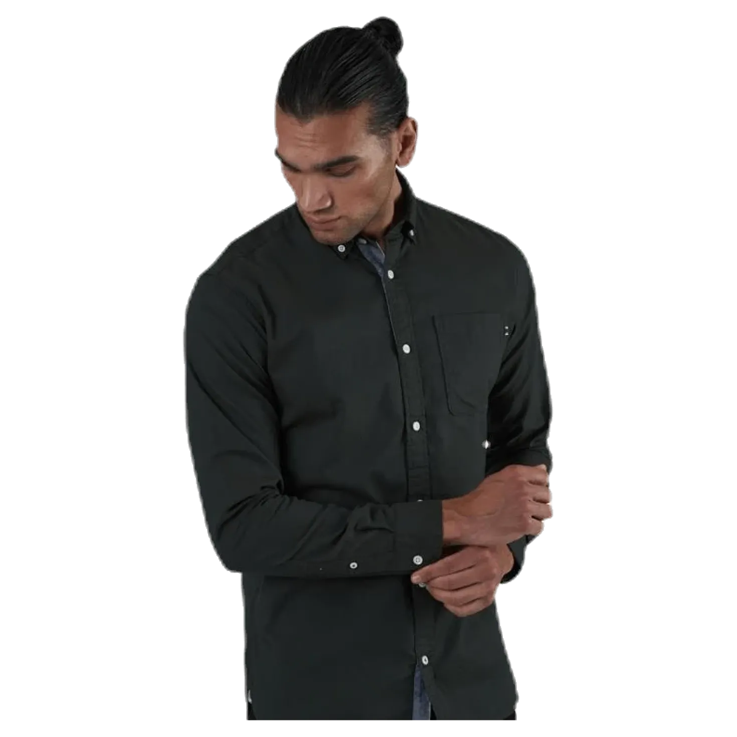 Classic Soft Oxford Shirt L/S Black
