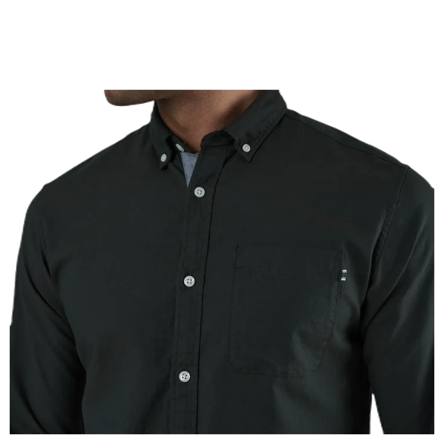Classic Soft Oxford Shirt L/S Black
